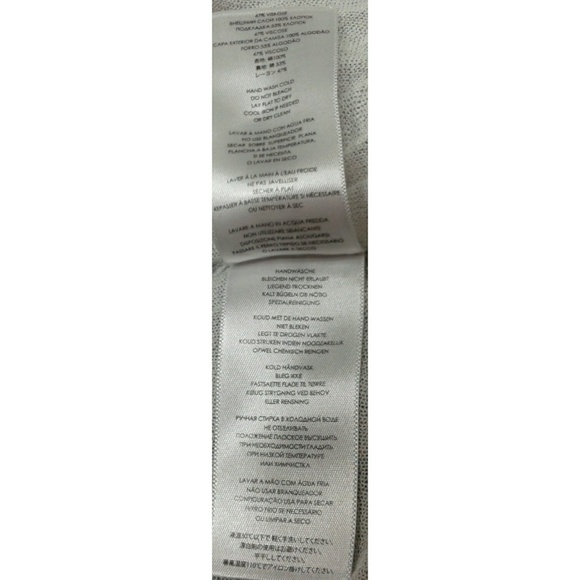 Michael Michael Kors double layer drape blouse size M - Picture 7 of 7